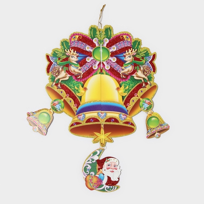 Декоративное украшение (подвеска) "Колокольчики" 49х33 см