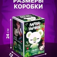 Лампа - ночник ZABIAKA &laquo;Коала&raquo;, световые эффекты, работает от сети, МИКС