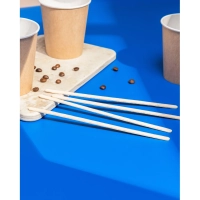 Размешиватель одноразовый деревянный L=18см (250шт/уп)