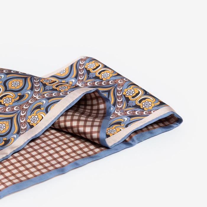 Платок женский MINAKU р-р 14*145 см, цвет бежевый Платок женский MINAKU р-р 14*145 см, цвет бежевый