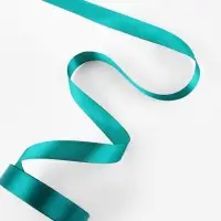 Лента атласная, 20 мм, 23&plusmn;1 м, зелёная №126