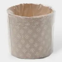 Формы для выпечки кулича бумажные &laquo;Классика&raquo;, одноразовые, набор 10 шт., 13.4&times;9.5 см, коричневые