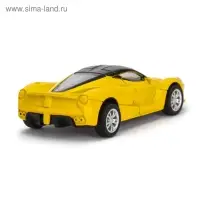 Машинка металлическая «Суперкар», инерционная, масштаб 1:43, цвета МИКС