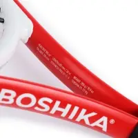 Ракетка для большого тенниса детская BOSHIKA JUNIOR, алюминий, 23'', красная