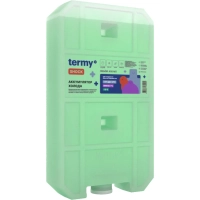 Аккумулятор холода 450мл Водно-Солевой 0 -15С_ Зеленый  Пробка ТермиШок