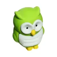 Ластик фигурный &laquo;Сова&raquo;, в блистере, МИКС (штрихкод на штуке)