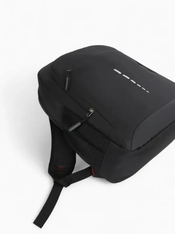 Рюкзак молодёжный из текстиля на молнии, 4 кармана, цвет чёрный/серый Рюкзак молодёжный из текстиля на молнии, 4 кармана, цвет чёрный/серый