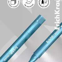 Акриловые маркеры 10 цветов ErichKrause Aquamarine Metallic, пулевидный наконечник, металлик