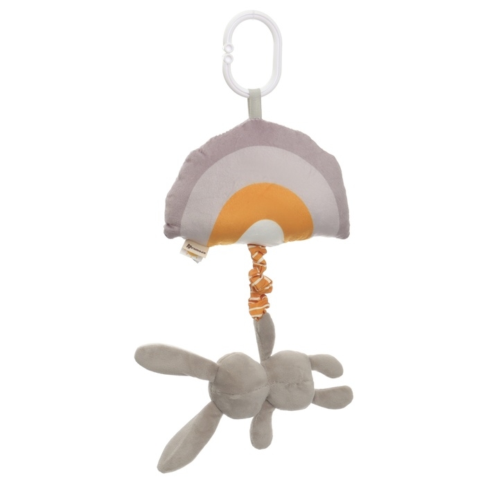 Подвеска музыкальная «Зайка Бонни», с пищалкой, на кроватку, коляску, Крошка Я Подвеска музыкальная «Зайка Бонни», с пищалкой, на кроватку, коляску, Крошка Я