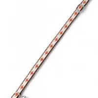 Ошейник для кошек &laquo;По-полюшку&raquo;, 30&times;1 см, с бубенчиком, полиэстер, коричневый