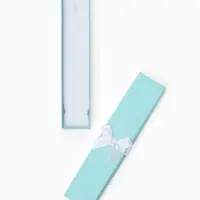 Набор подарочных коробочек 6 шт. под браслет/цепочку/часы &laquo;Тиффани&raquo;, 21&times;4, бирюзов(3593349)   109799