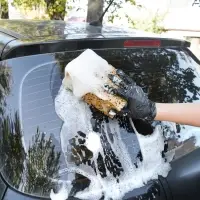 Губка поролоновая (крупнопористая) AVS SP-17 (193 x125 x70 мм)