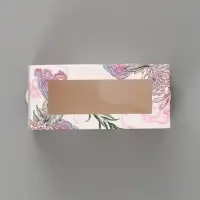 Коробка подарочная с окном &laquo;Люби, мечтай&raquo;, 12&times;5.5&times;5.5 см, самосборная
