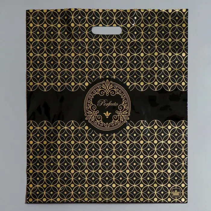 Пакет &laquo;Перфекто Квадро&raquo;, полиэтиленовый с вырубной ручкой, 90 мкм 42&times;48 см