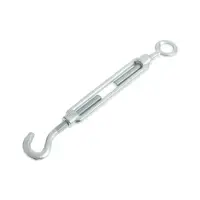 Талреп крюк-кольцо ТУНДРА krep, DIN1480, М6, оцинкованный 1 шт. Талреп крюк-кольцо ТУНДРА krep, DIN1480, М6, оцинкованный 1 шт.