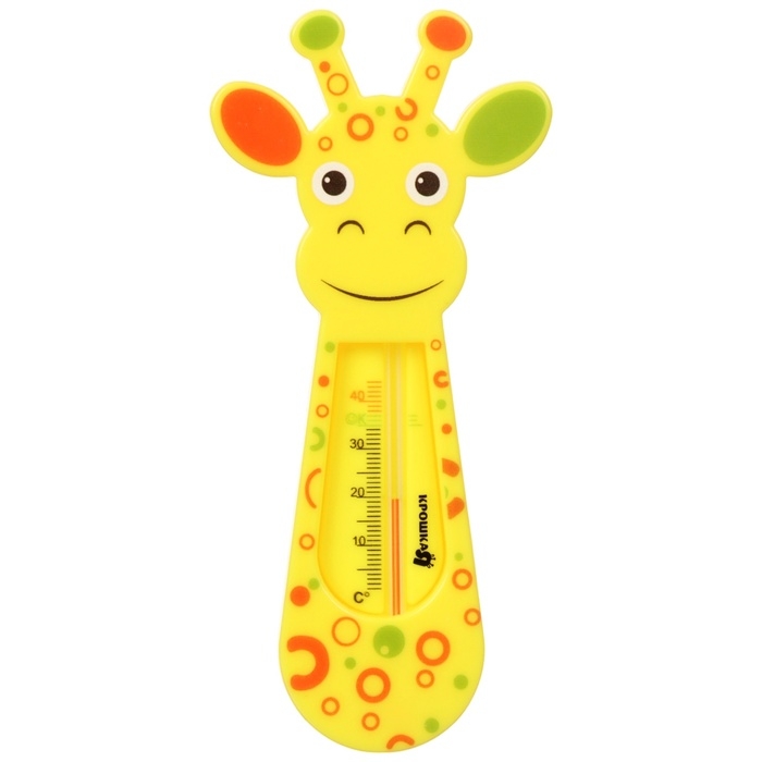 Термометр для ванной «Жирафик», Крошка Я Термометр для ванной «Жирафик», Крошка Я