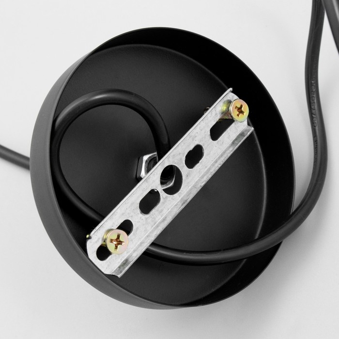 Светильник BayerLux Светильник BayerLux "Вайна" Е27 40Вт черный 13х12х14-114см