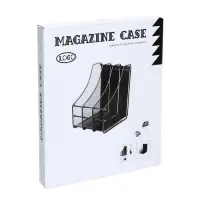 Лоток для бумаг вертикальный, металлическая сетка, 3 отделения, серый