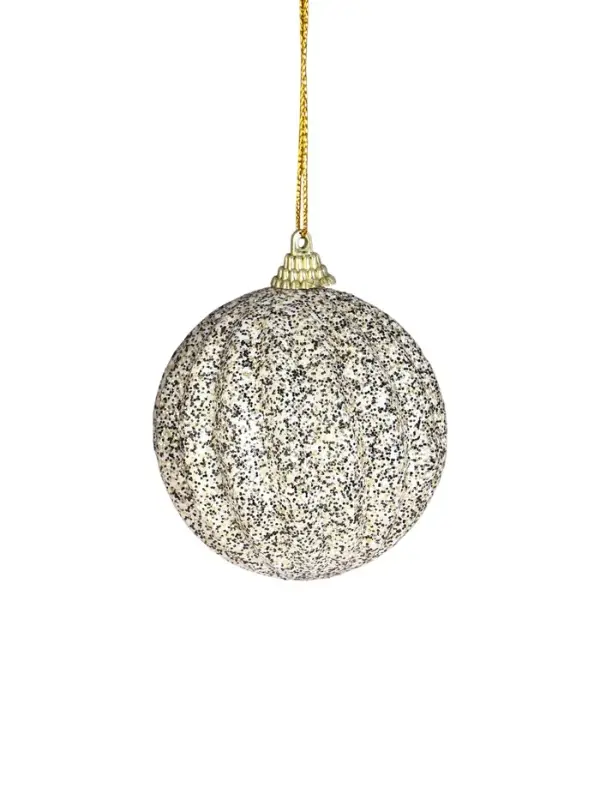 Ёлочные игрушки &laquo;Элаесс&raquo;, шары новогодние, d=8 см, набор 3 шт., серебро