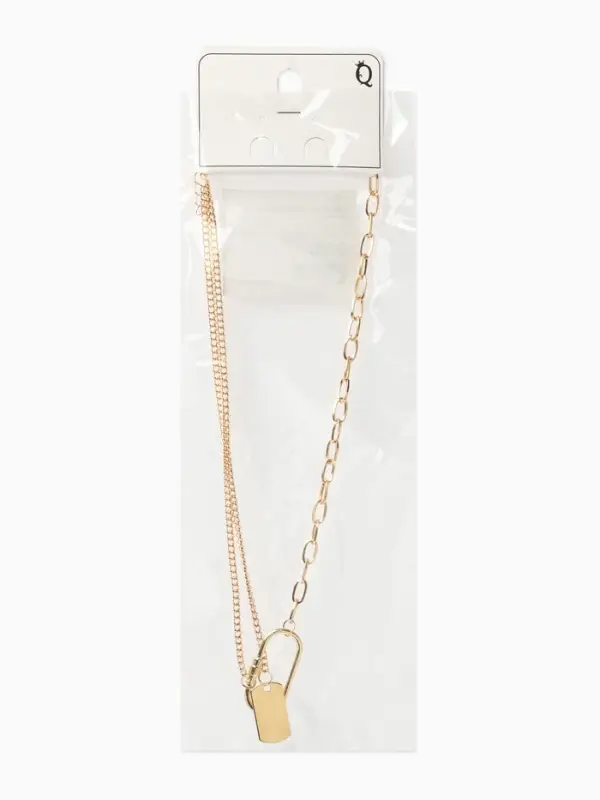 Цепь &laquo;Карабин&raquo;, L=40 см, цвет золото