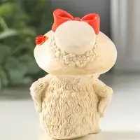 Фигурка гипс &laquo;Сова в шляпе&raquo;, слоновая кость, 8&times;5 см
