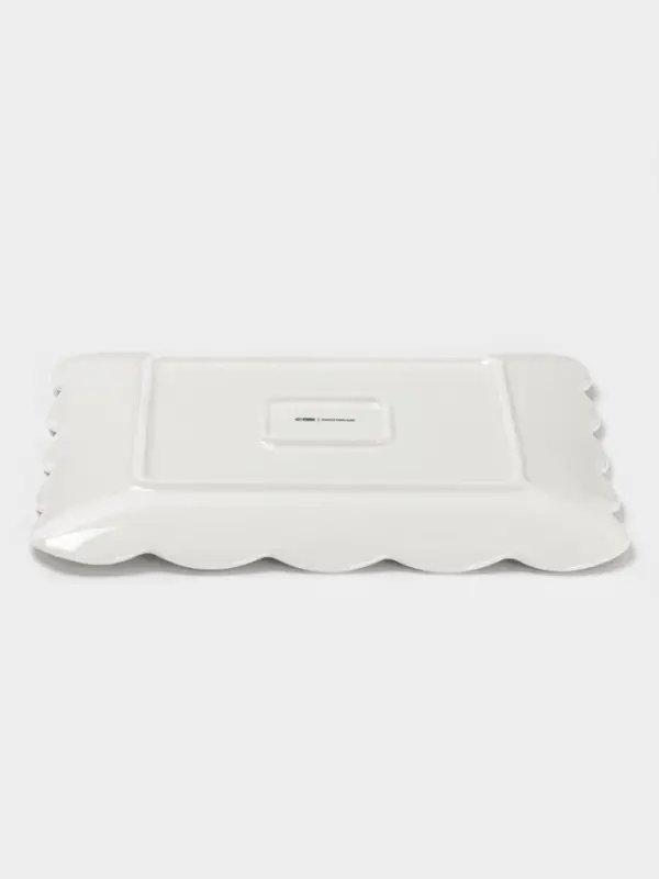 Тарелка Доляна &laquo;Сьюзен&raquo;, 26.5&times;26.5 см, фарфор, белая