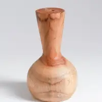 Ваза для сухоцветов &laquo;Виолетта&raquo;, 10&times;10&times;15 см, дерево джати, коричневая