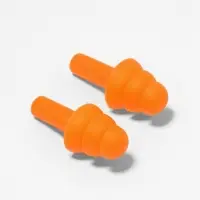 Беруши, 2.5×1.2 см, в коробке, пара, силиконовые, оранжевые