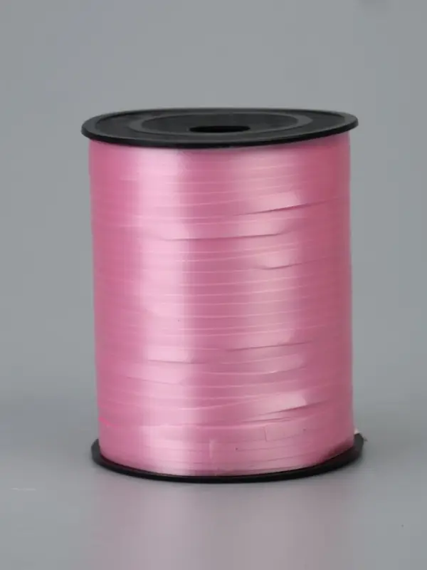 Лента для декора и подарков, светло-розовый, 0,5 см х 500 м