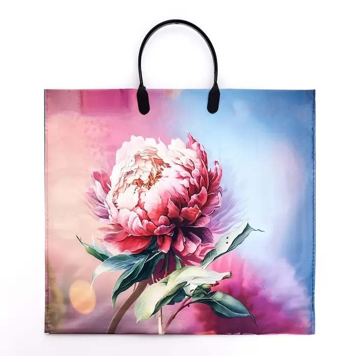 Пакет «Сандра», полиэтиленовый с пластиковой ручкой, 37×34 см, 90 мкм Пакет «Сандра», полиэтиленовый с пластиковой ручкой, 37×34 см, 90 мкм