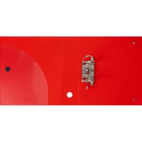 Папка-регистратор А4 80мм Attache на резинке, полифом, красный