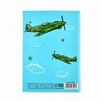 Блокнот А6, 16 листов в мягкой обложке, в клетку «Танк. 23 февраля»