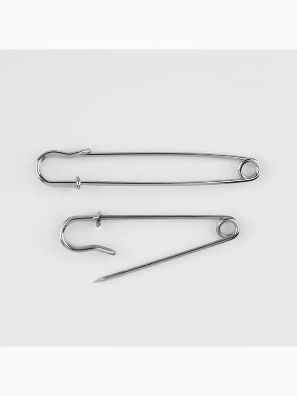 Набор булавок шляпных, 38/50/63/70/90/100 мм, 6 шт.