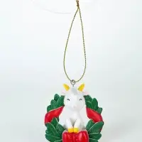 Елочная игрушка, полистоун &laquo;Козлик в венке&raquo;, 5 шт.