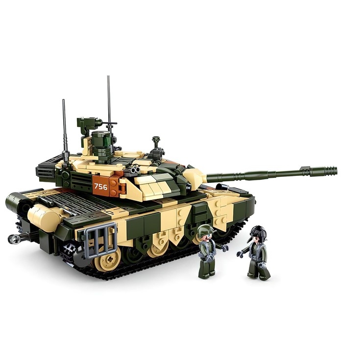 Конструктор «Модельки. Россиский танк», 758 деталей Конструктор «Модельки. Россиский танк», 758 деталей