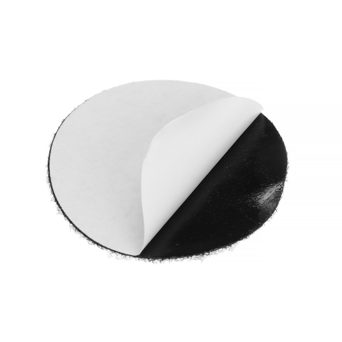 Липучка для крепления ковриков в автомобиль, d 6 см, набор 5 шт Липучка для крепления ковриков в автомобиль, d 6 см, набор 5 шт