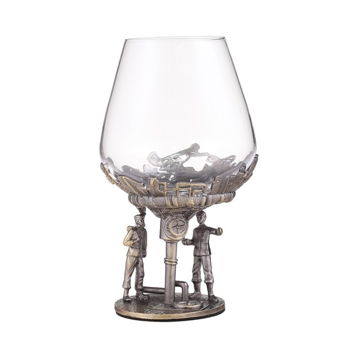 Бокал для коньяка Бокал для коньяка "Нефтянники", 550 мл, бронза