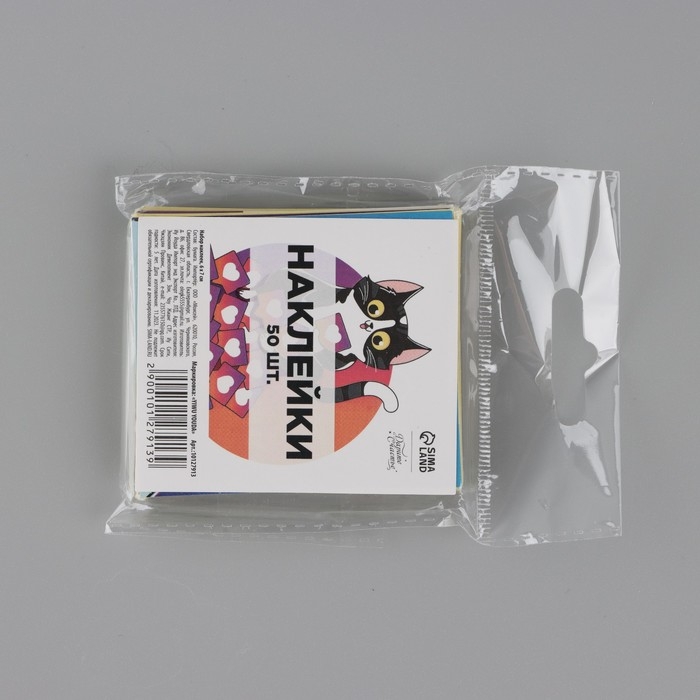 Наклейки-стикеры, набор,«Лайки от котика», 6 х 7 см, 50 шт Наклейки-стикеры, набор,«Лайки от котика», 6 х 7 см, 50 шт