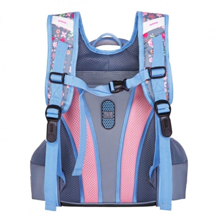 Ранец школьный Стандарт, раскаладной, 35 х 22 х 12 см, Across 191, наполнение: мешок, серый ACR22-191-9 Ранец школьный Стандарт, раскаладной, 35 х 22 х 12 см, Across 191, наполнение: мешок, серый ACR22-191-9