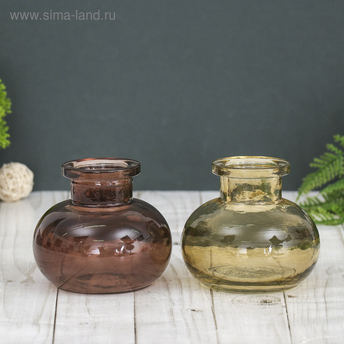 Ваза Ваза "Карнавал" малая 10,2х9 см 0,32 см, микс