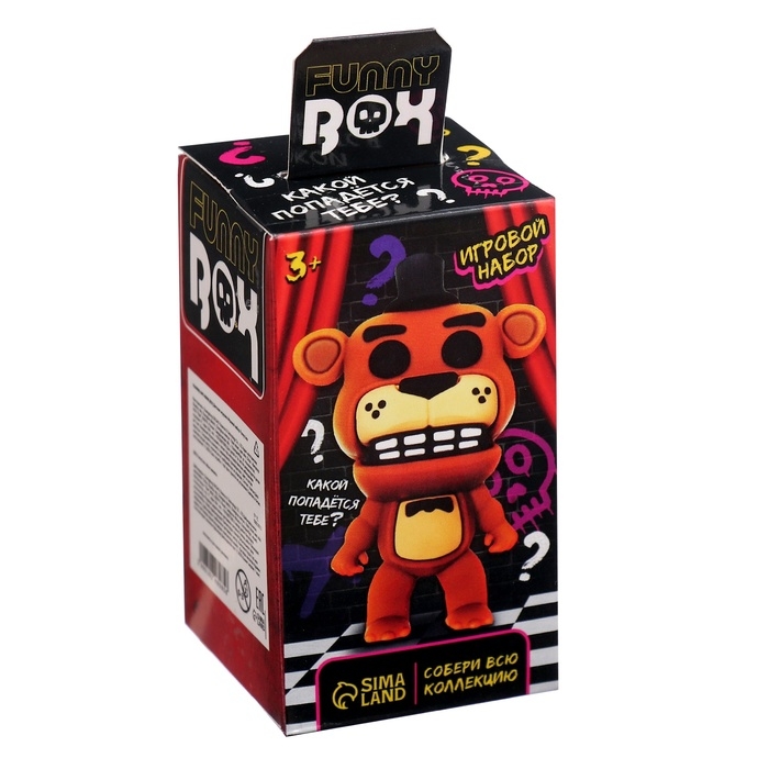 Игровой набор Funny box «Страшный мишка», цвет МИКС Игровой набор Funny box «Страшный мишка», цвет МИКС
