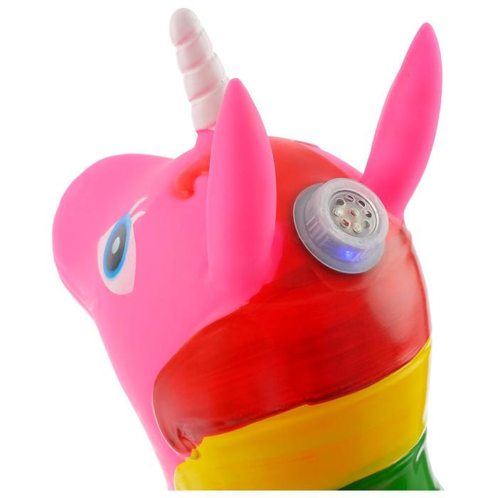 Попрыгун ZABIAKA «Единорог», 68х28х57 см, 1400 г, цвет МИКС Попрыгун ZABIAKA «Единорог», 68х28х57 см, 1400 г, цвет МИКС