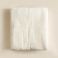 Плед SL Home Cotton 150*210 см, муслин/жаккард, 100% хлопок