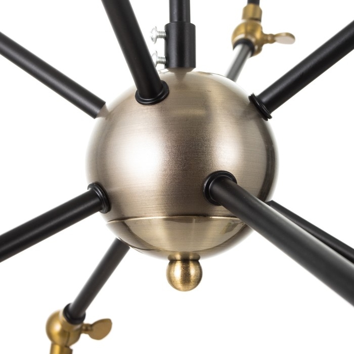 Люстра 2249/8 E27 40Вт черно-бронзовый 70х70х42 см BayerLux