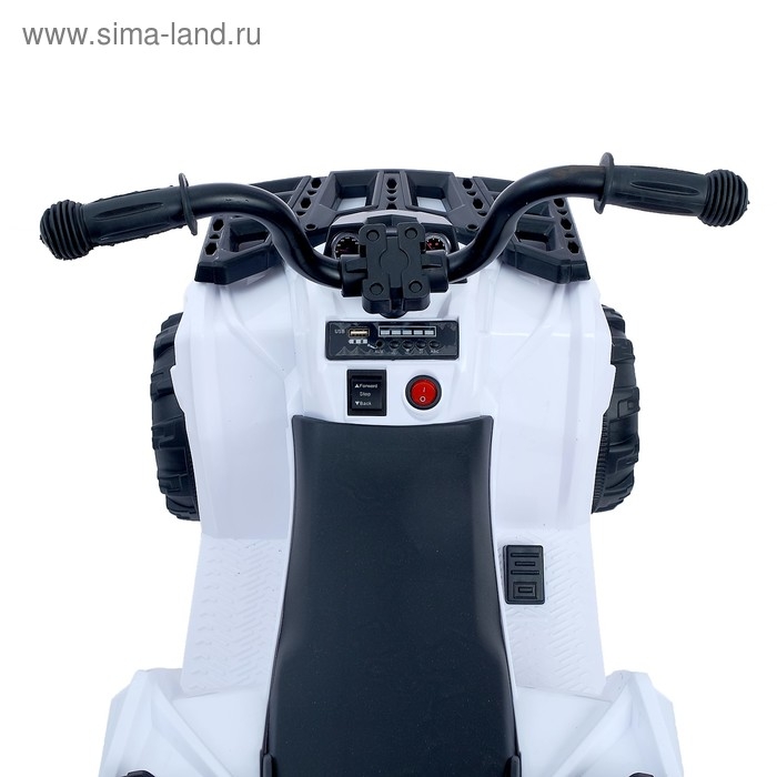 Электромобиль «Квадрик», цвет белый Электромобиль «Квадрик», цвет белый