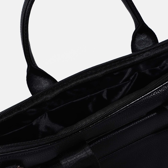 Сумка мужская, цвет чёрный