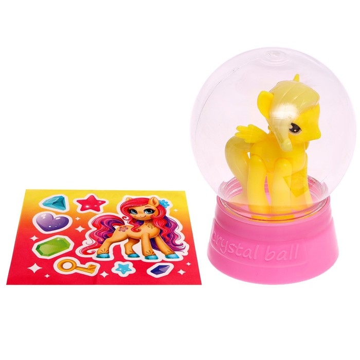 Игрушка «Милый пони» с наклейками, МИКС Игрушка «Милый пони» с наклейками, МИКС