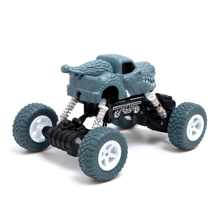 Джип радиоуправляемый DINO, работает от аккумулятора, цвет синий Джип радиоуправляемый DINO, работает от аккумулятора, цвет синий