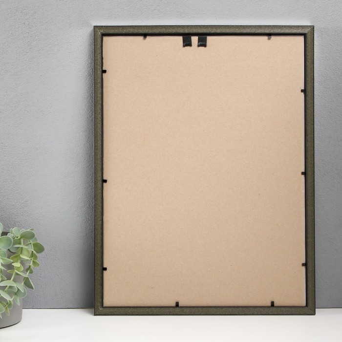 Фоторамка пластик Фоторамка пластик "Камея" 30х40 см, серебро