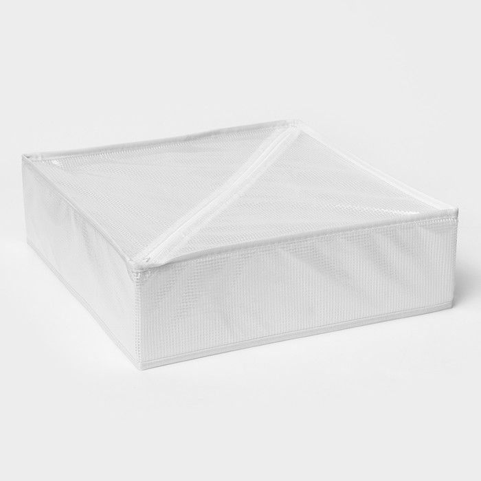 Органайзер для хранения белья LaDо́m, 24 ячейки, 32×32×10 см, цвет белый Органайзер для хранения белья LaDо́m, 24 ячейки, 32×32×10 см, цвет белый